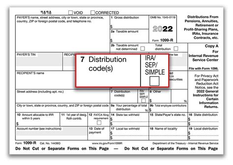 1099 r box 7 distribution code h|1099r box 7 code 8.